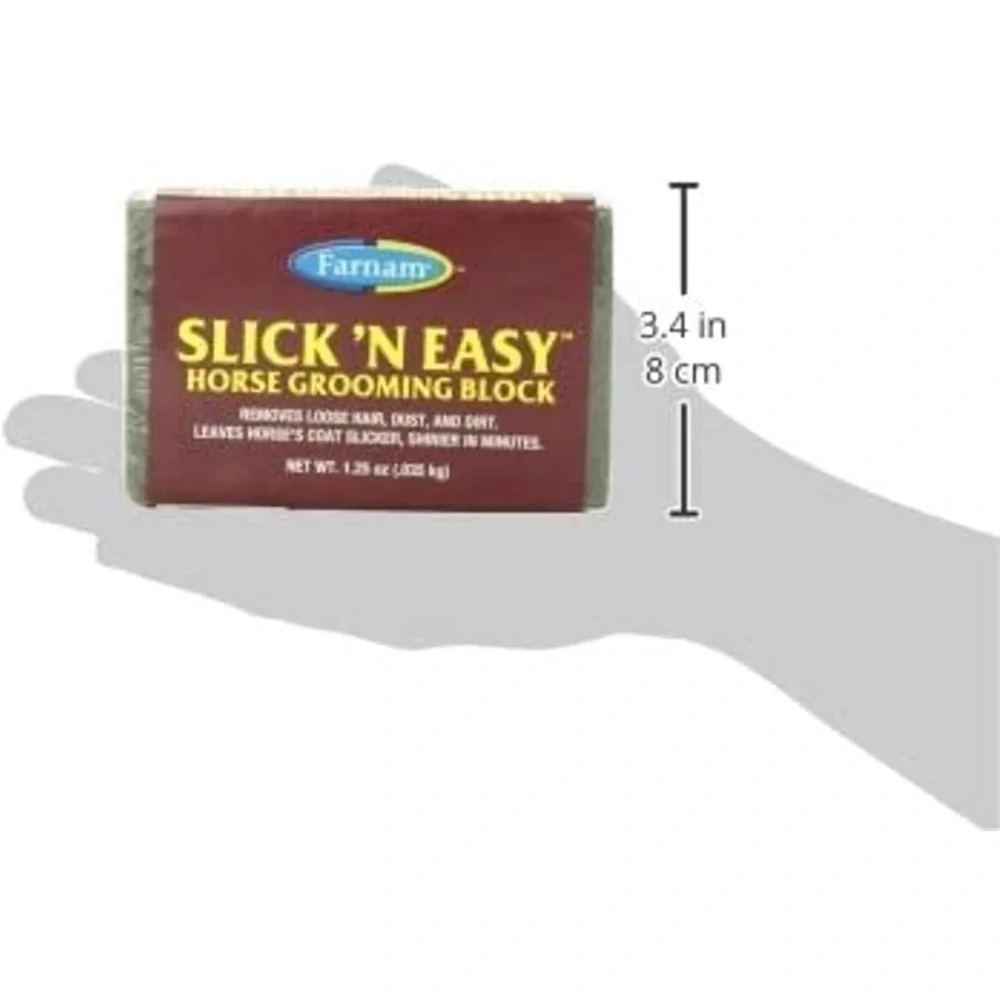 Slick n easy horse grooming block